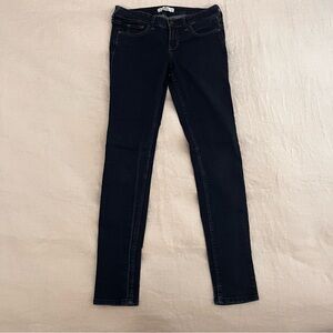 Hollister Dark Wash Skinny Jeans Sz 27